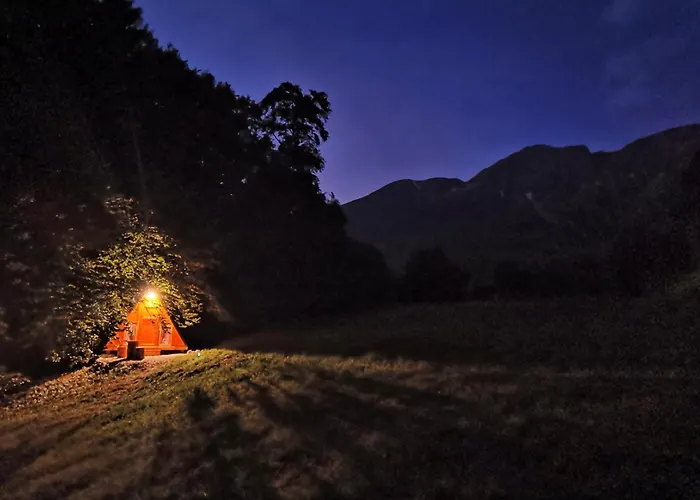 Glamping Krn Luksusowy namiot Kobarid